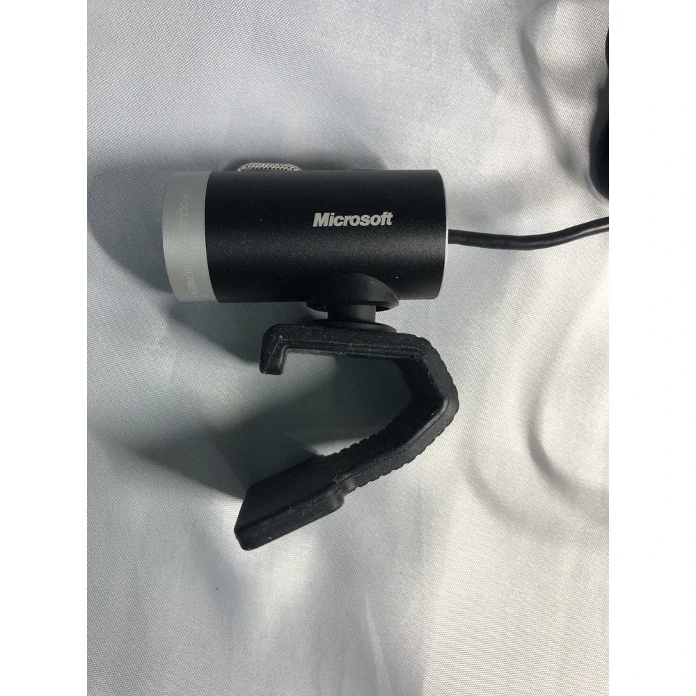 Microsoft LifeCam 1393 - Cinema HD Webcam, Black - X821404001 - Preowned